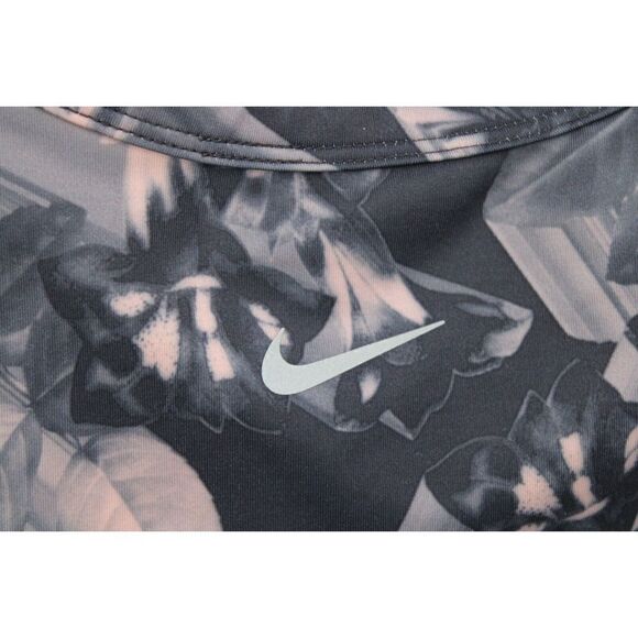 Nike Women's Epic Lux Printed Crop Top Purple Sz XS AQ1541-081 - Picture 5 of 7